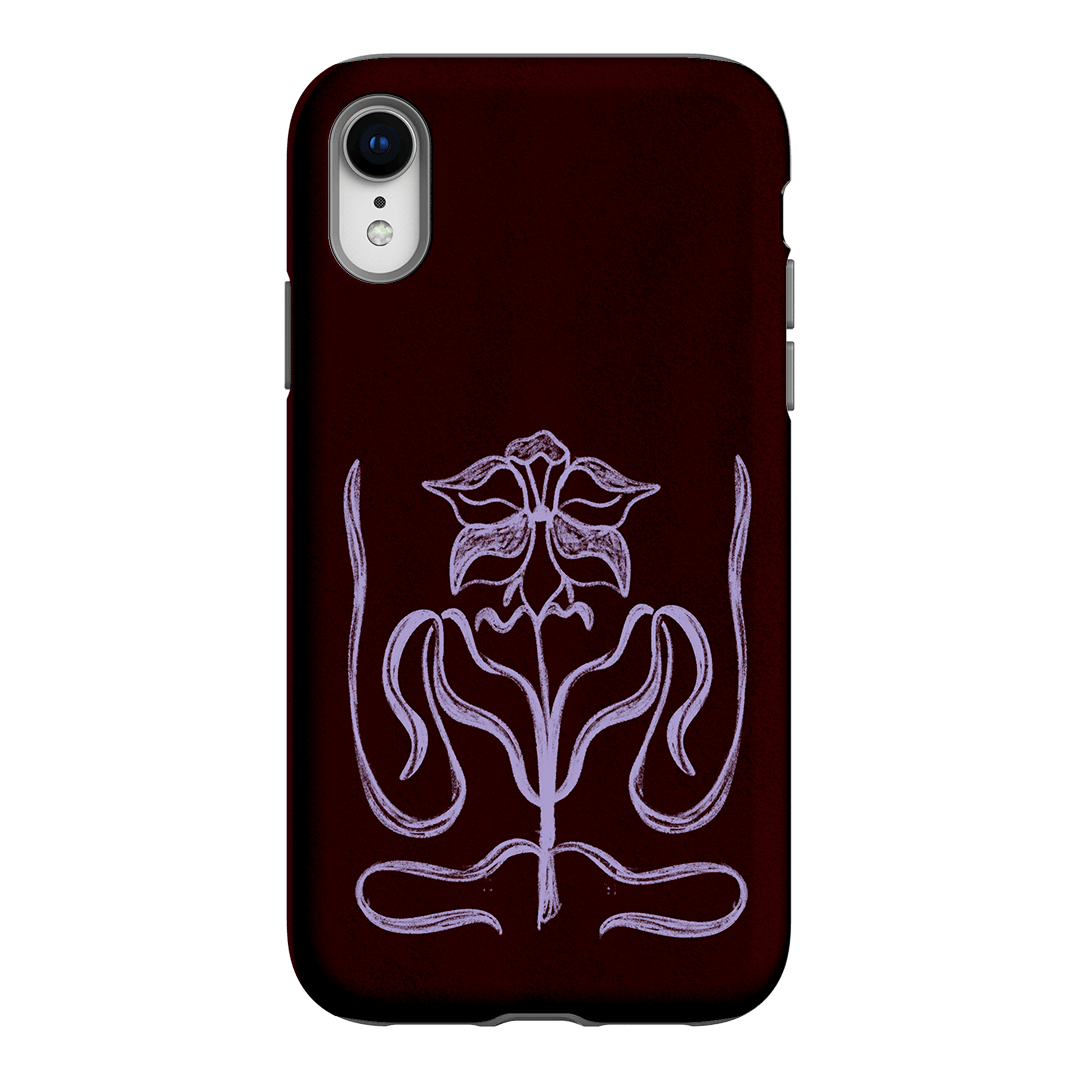 Growth Burgundy Printed Phone Cases by The Dairy - The Dairy