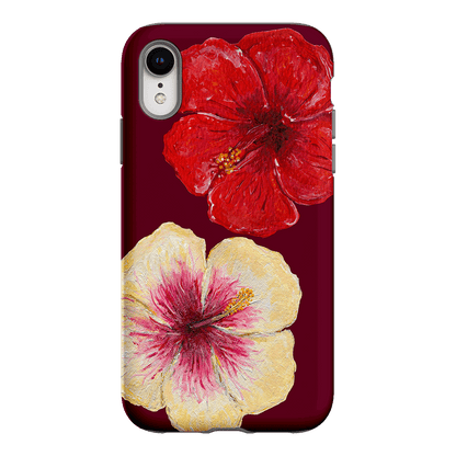 Hibiscus Flower Printed Phone Cases iPhone XR / Armoured by BG. Studio - The Dairy