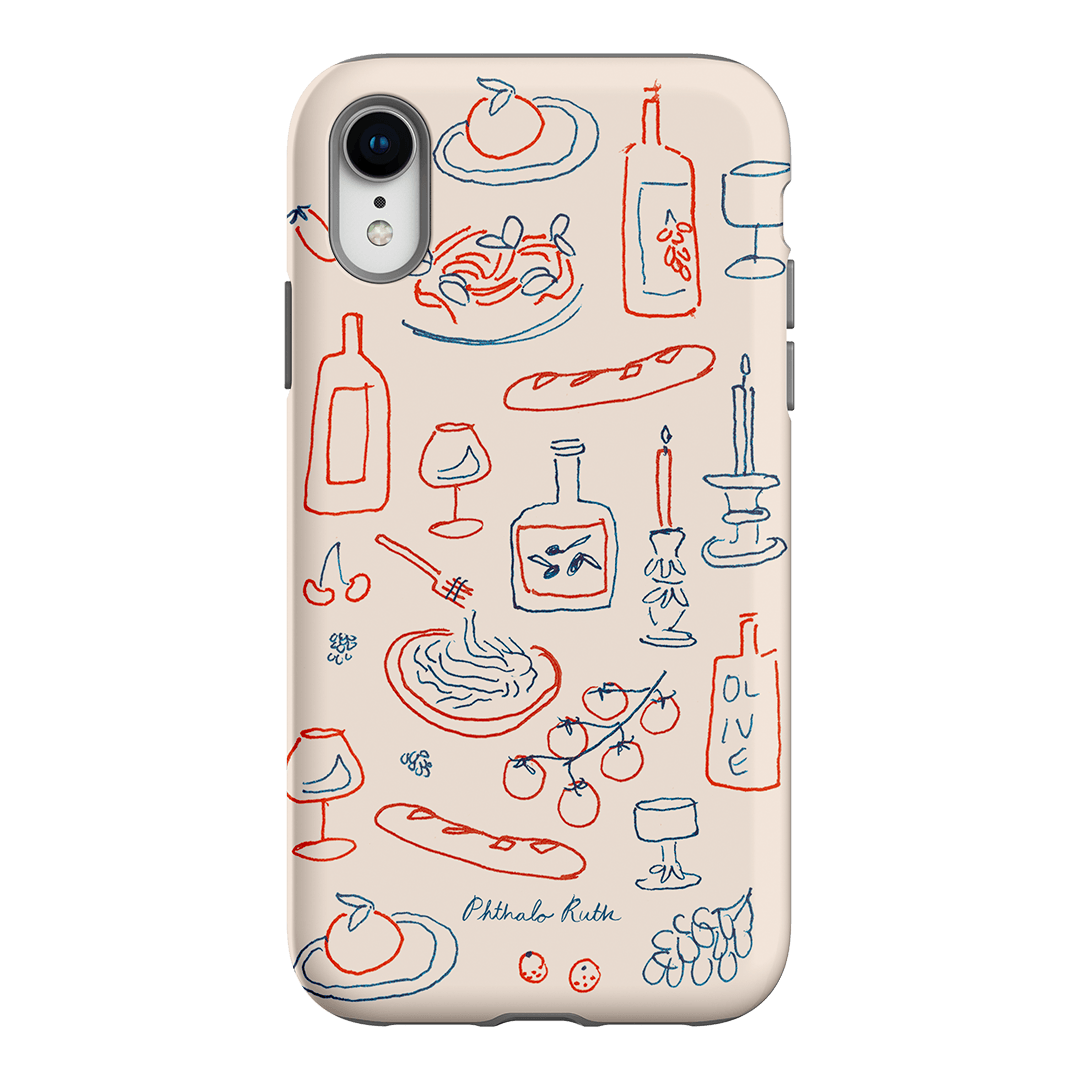 Italian Fare Printed Phone Cases iPhone XR / Armoured by Phthalo Ruth - The Dairy