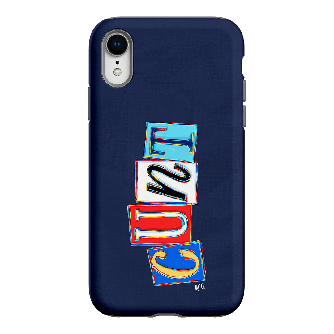 Lil Cnts Blue Printed Phone Cases iPhone XR / Armoured by Margarbs Art - The Dairy