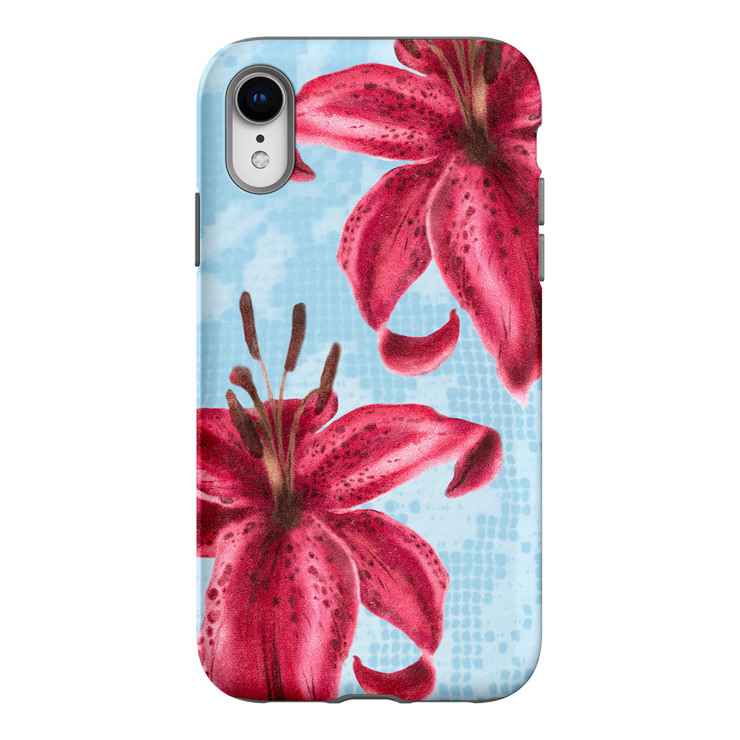 Lillies Printed Phone Cases iPhone XR / Armoured by Sally Hungerford - The Dairy