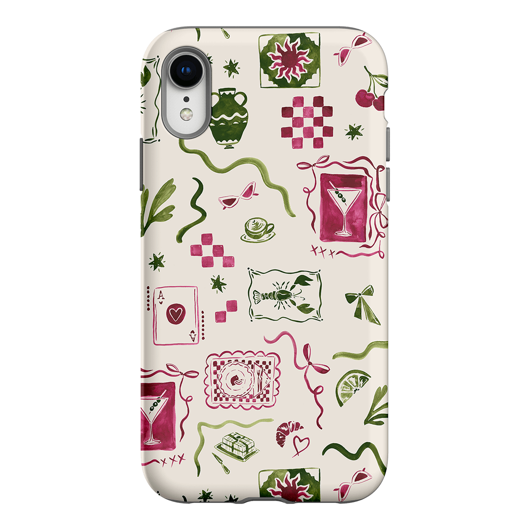 Martini Gal Printed Phone Cases iPhone XR / Armoured by Charlie Taylor - The Dairy