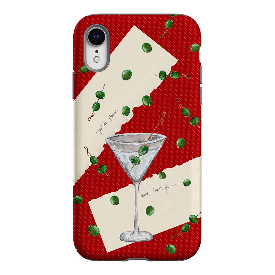 Martini Please Printed Phone Cases iPhone XR / Armoured by BG. Studio - The Dairy