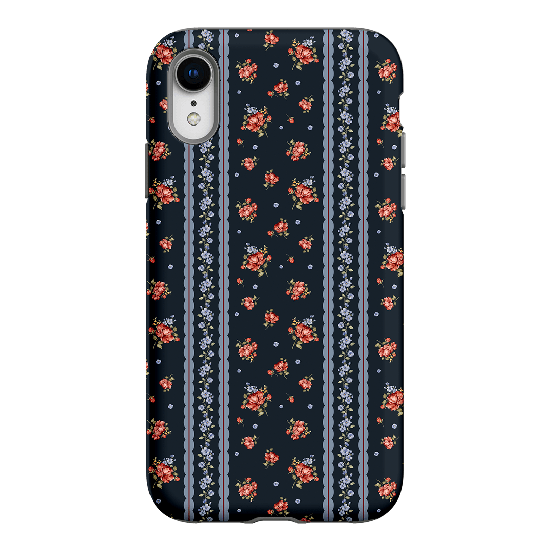Midnight Stripe Printed Phone Cases iPhone XR / Armoured by Kasiags Art - The Dairy