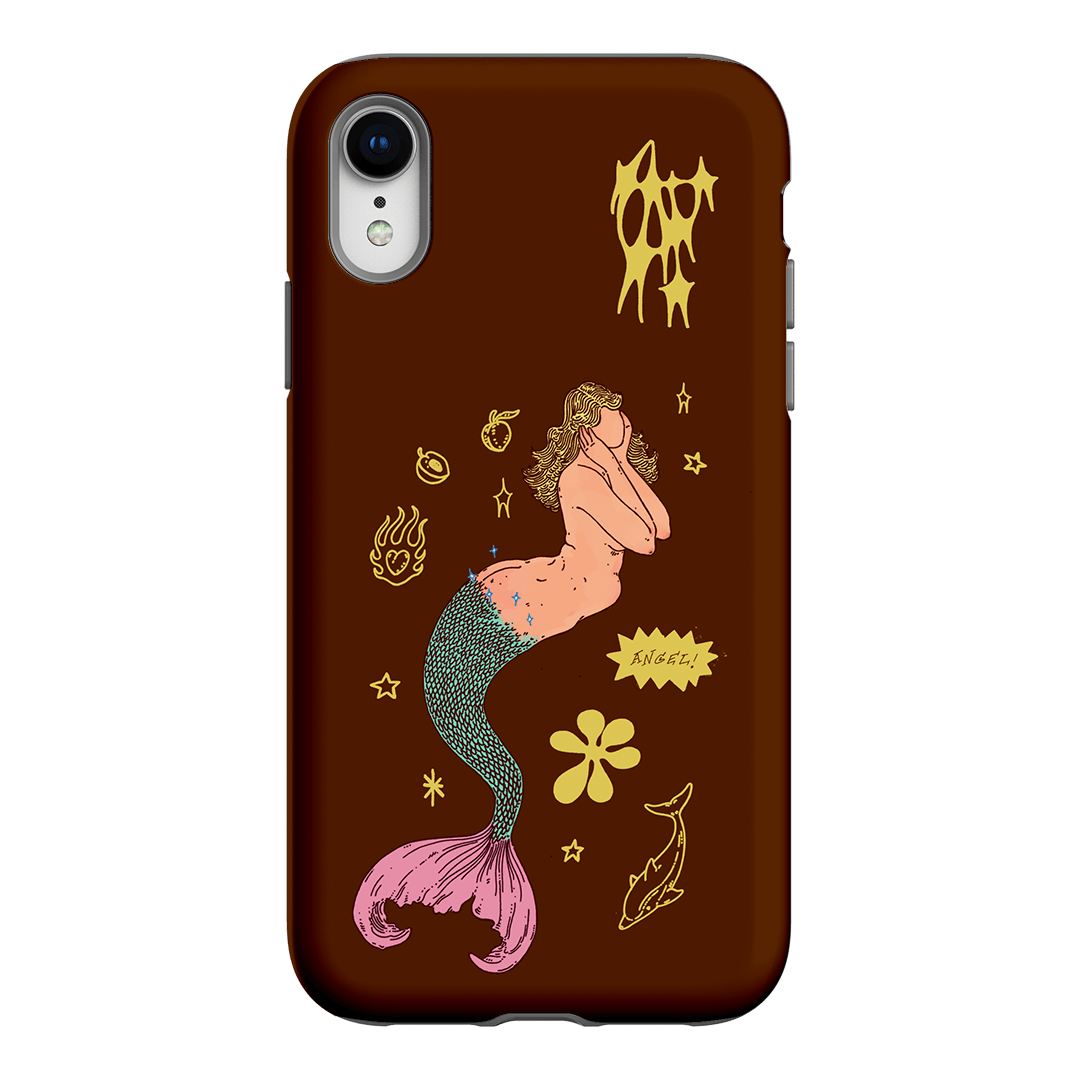 Mimi Chocolate Printed Phone Cases iPhone XR / Armoured by Easty Beasty - The Dairy
