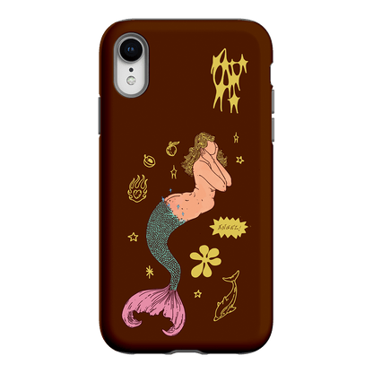 Mimi Chocolate Printed Phone Cases iPhone XR / Armoured by Easty Beasty - The Dairy