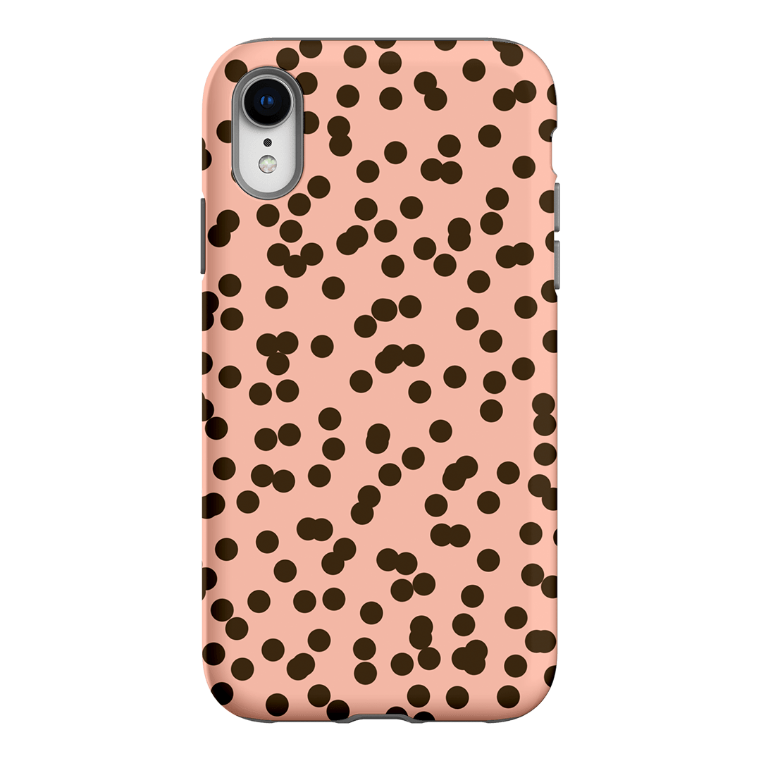 Mini Confetti Pink Chocolate Printed Phone Cases iPhone XR / Armoured by Veronica Tucker - The Dairy