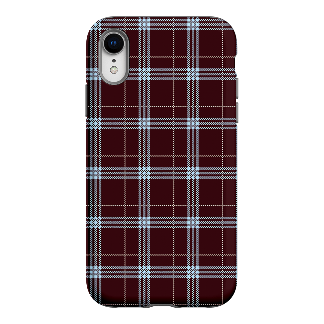 Mocha Plaid Printed Phone Cases iPhone XR / Armoured by The Dairy - The Dairy