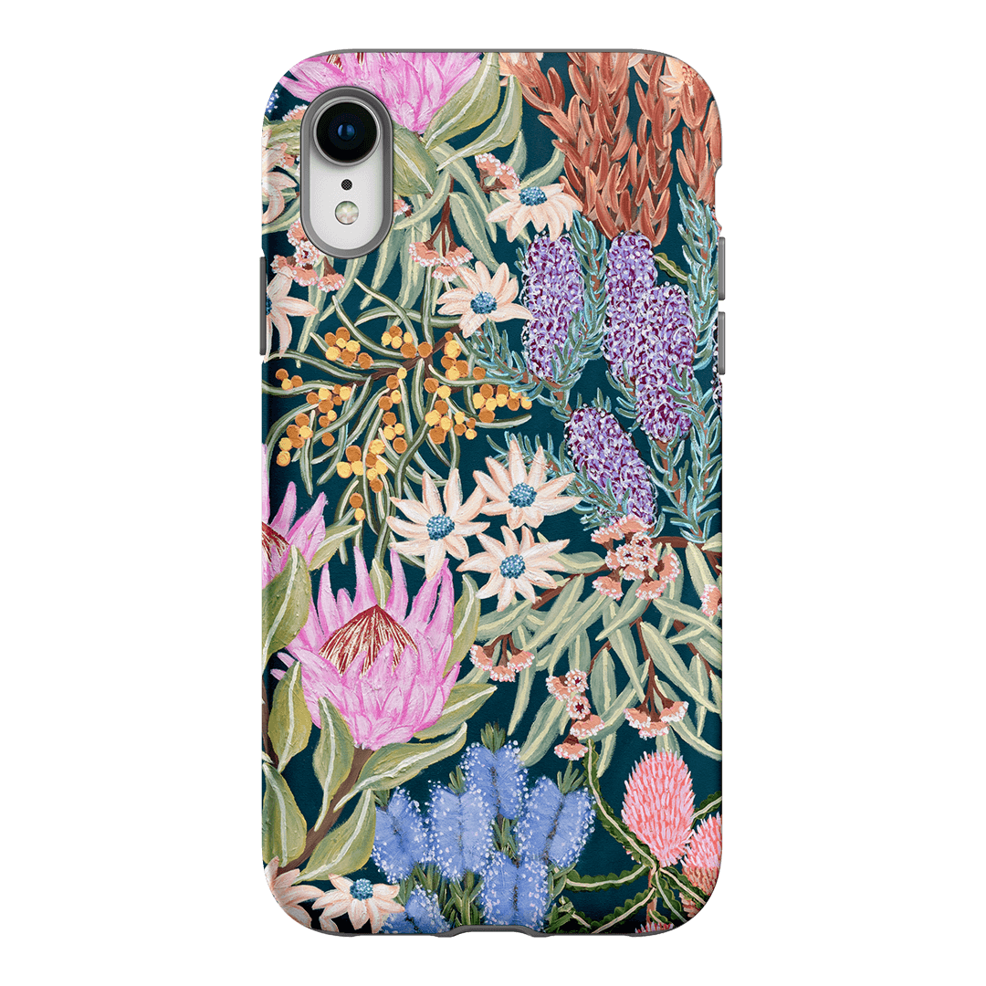 Moonlit Floral Printed Phone Cases iPhone XR / Armoured by Amy Gibbs - The Dairy