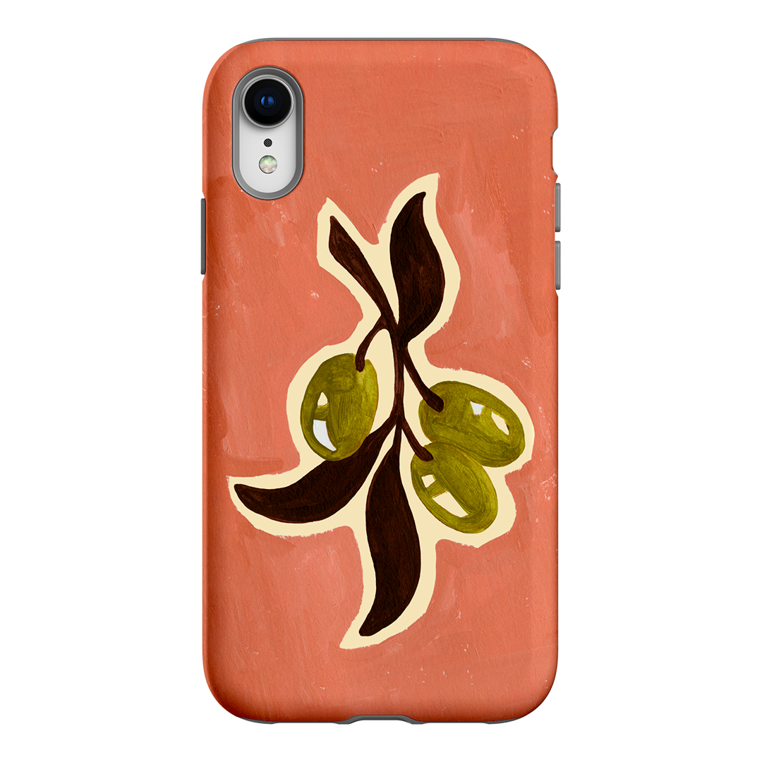 Olives Printed Phone Cases iPhone XR / Armoured by Studio Bon - The Dairy