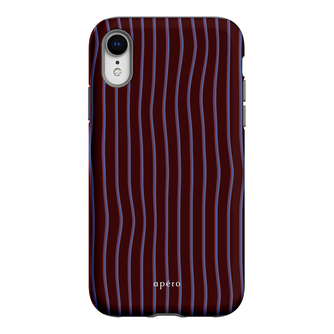 Panama Burgundy Printed Phone Cases iPhone XR / Armoured by Apero - The Dairy