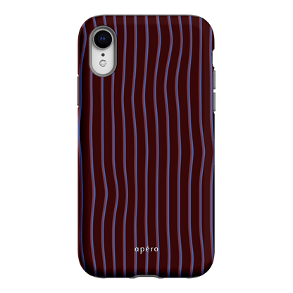 Panama Burgundy Printed Phone Cases iPhone XR / Armoured by Apero - The Dairy