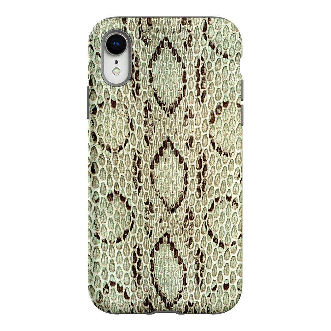 Pistachio Python Printed Phone Cases iPhone XR / Armoured by The Dairy - The Dairy