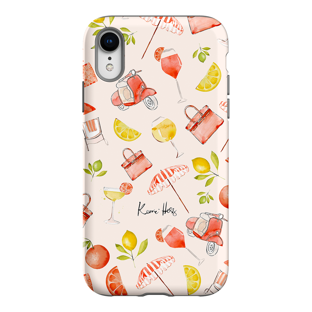 Positano Printed Phone Cases iPhone XR / Armoured by Kerrie Hess - The Dairy