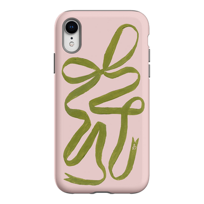 Garden Ribbon Printed Phone Cases iPhone XR / Armoured by Jasmine Dowling - The Dairy
