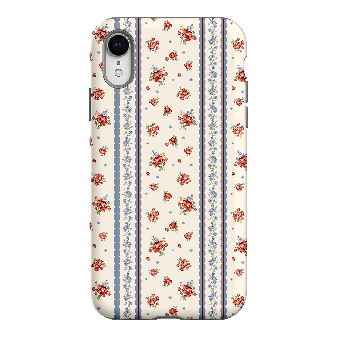 Rose Stripe Printed Phone Cases iPhone XR / Armoured by Kasiags Art - The Dairy