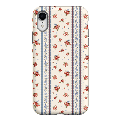 Rose Stripe Printed Phone Cases iPhone XR / Armoured by Kasiags Art - The Dairy
