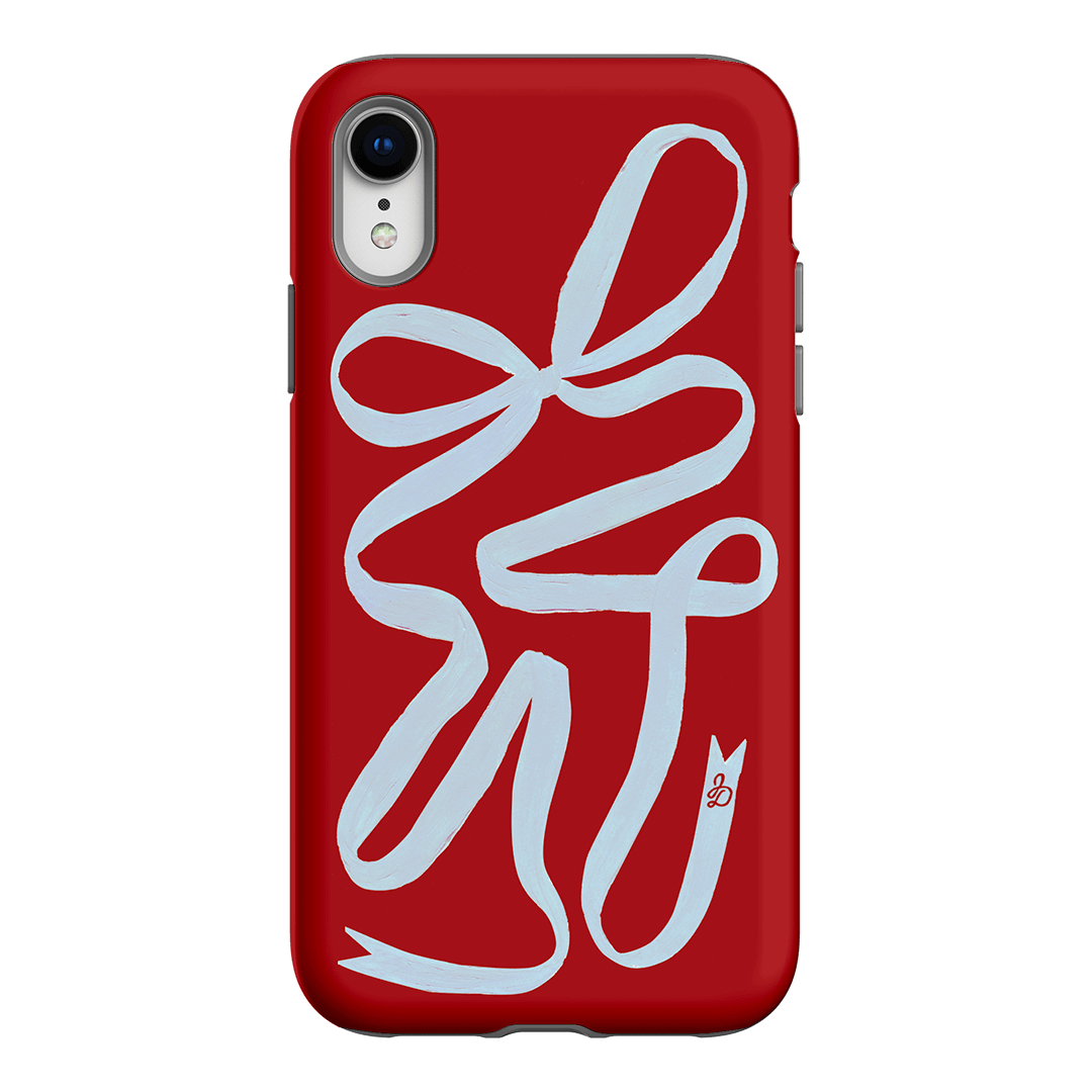 Cottage Ribbon Printed Phone Cases iPhone XR / Armoured by Jasmine Dowling - The Dairy