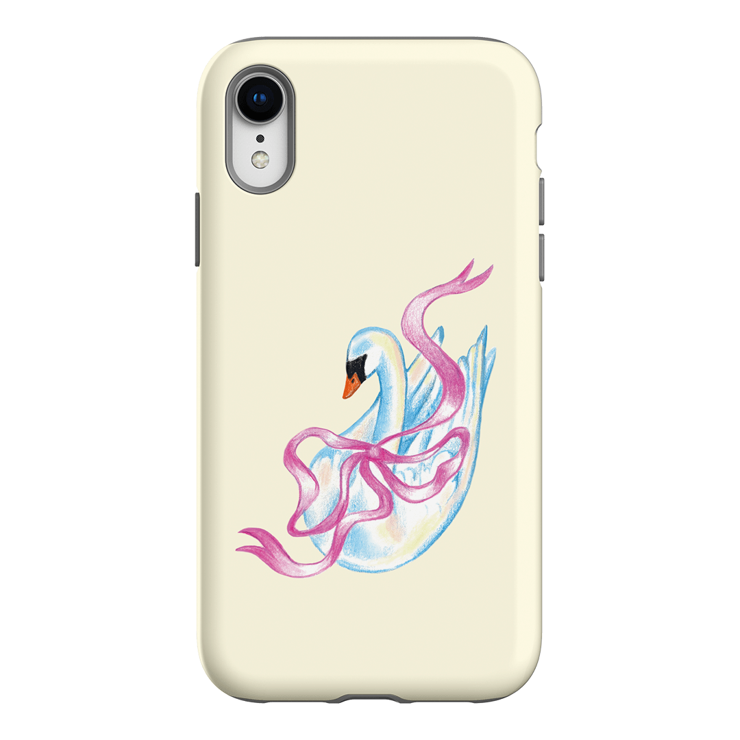 Satin Swan Printed Phone Cases iPhone XR / Armoured by Femke Studio - The Dairy