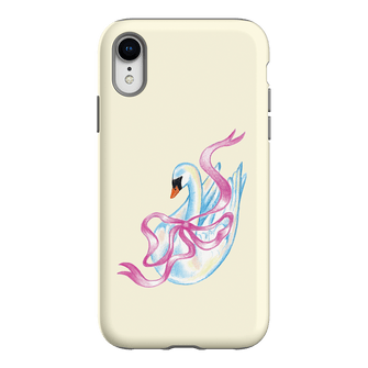 Satin Swan Printed Phone Cases iPhone XR / Armoured by Femke Studio - The Dairy