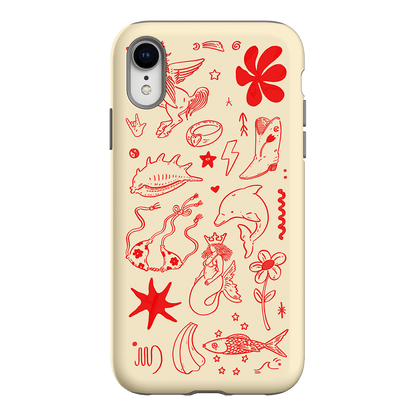 Spiced Cowboy Cream Printed Phone Cases iPhone XR / Armoured by Easty Beasty - The Dairy