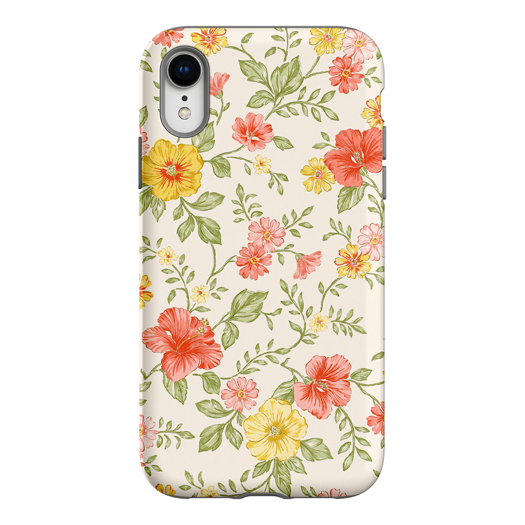 Hibiscus Printed Phone Cases iPhone XR / Armoured by Oak Meadow - The Dairy