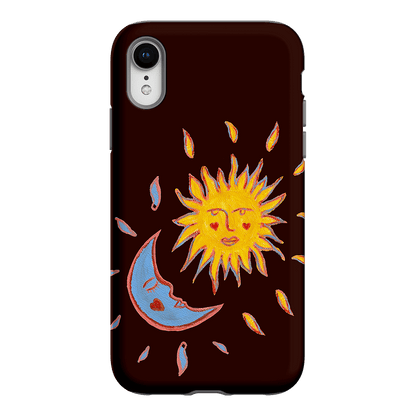 Sun & Moon Plum Printed Phone Cases iPhone XR / Armoured by BG. Studio - The Dairy