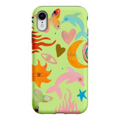Tattoos Green Printed Phone Cases iPhone XR / Armoured by Kate Eliza - The Dairy