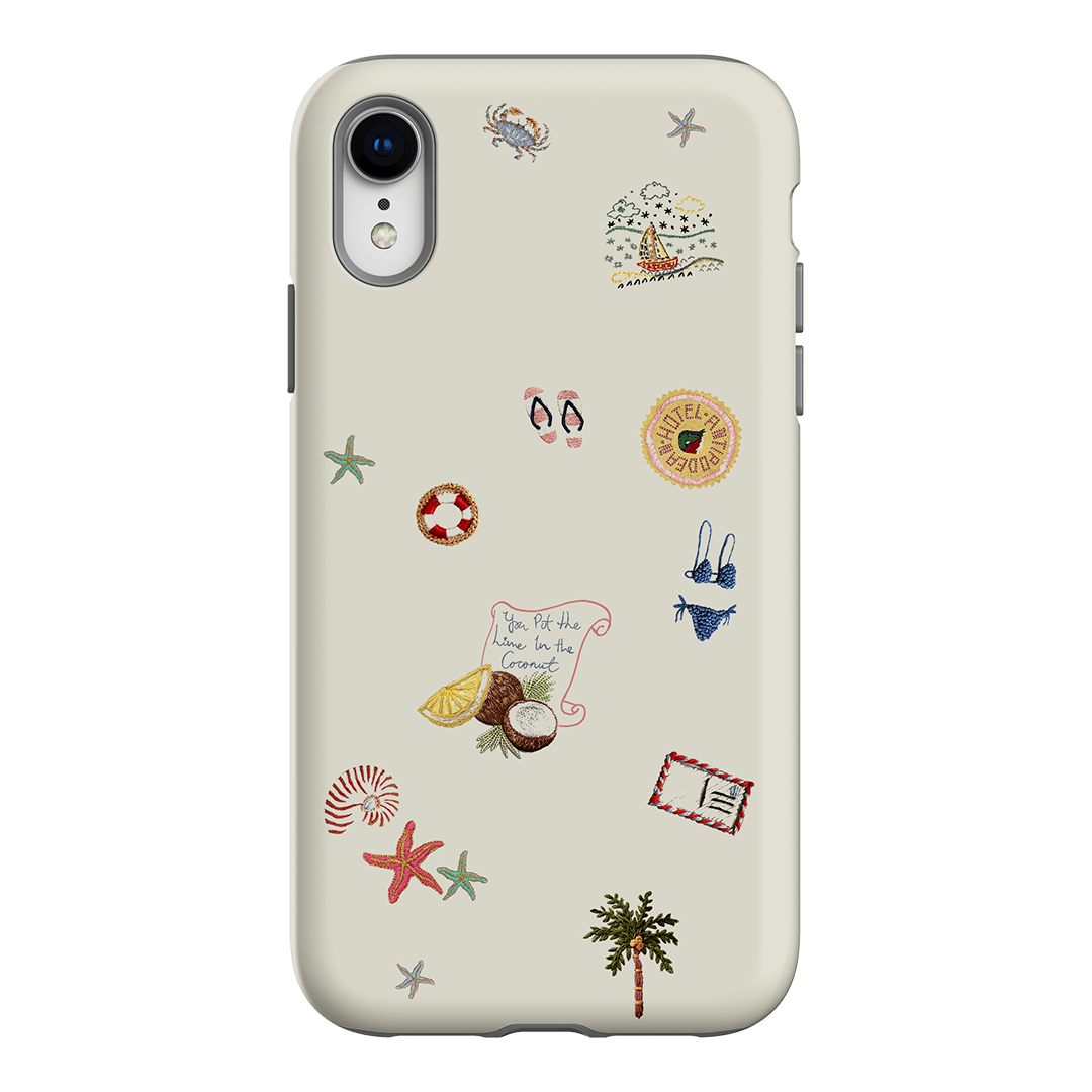 Vacay All Day Cream Printed Phone Cases by Antipodean - The Dairy