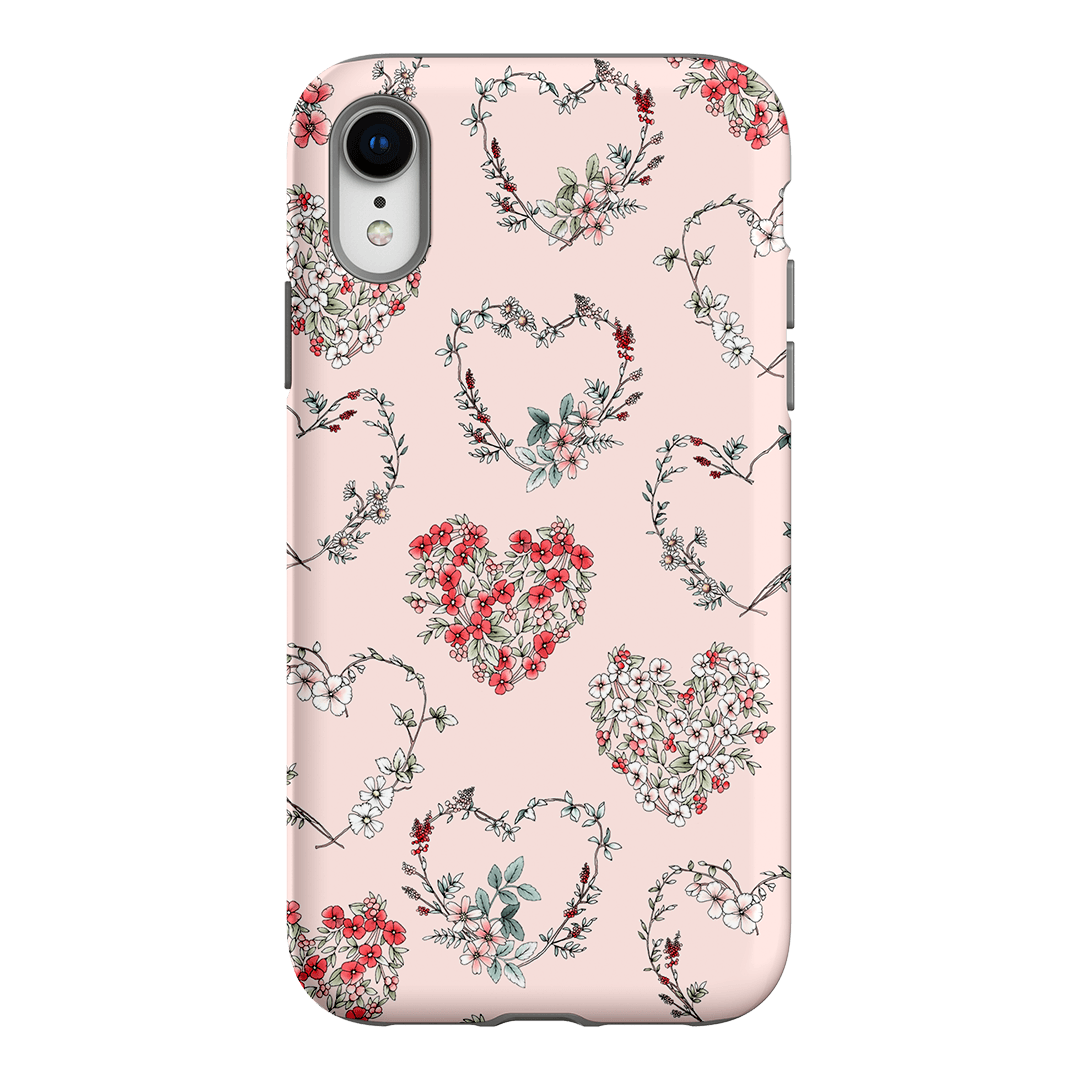 Wild Heart Wreath Printed Phone Cases iPhone XR / Armoured by Typoflora - The Dairy