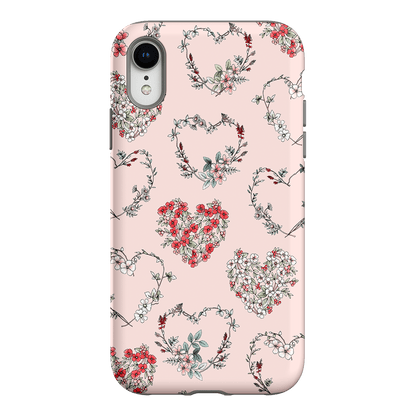 Wild Heart Wreath Printed Phone Cases iPhone XR / Armoured by Typoflora - The Dairy