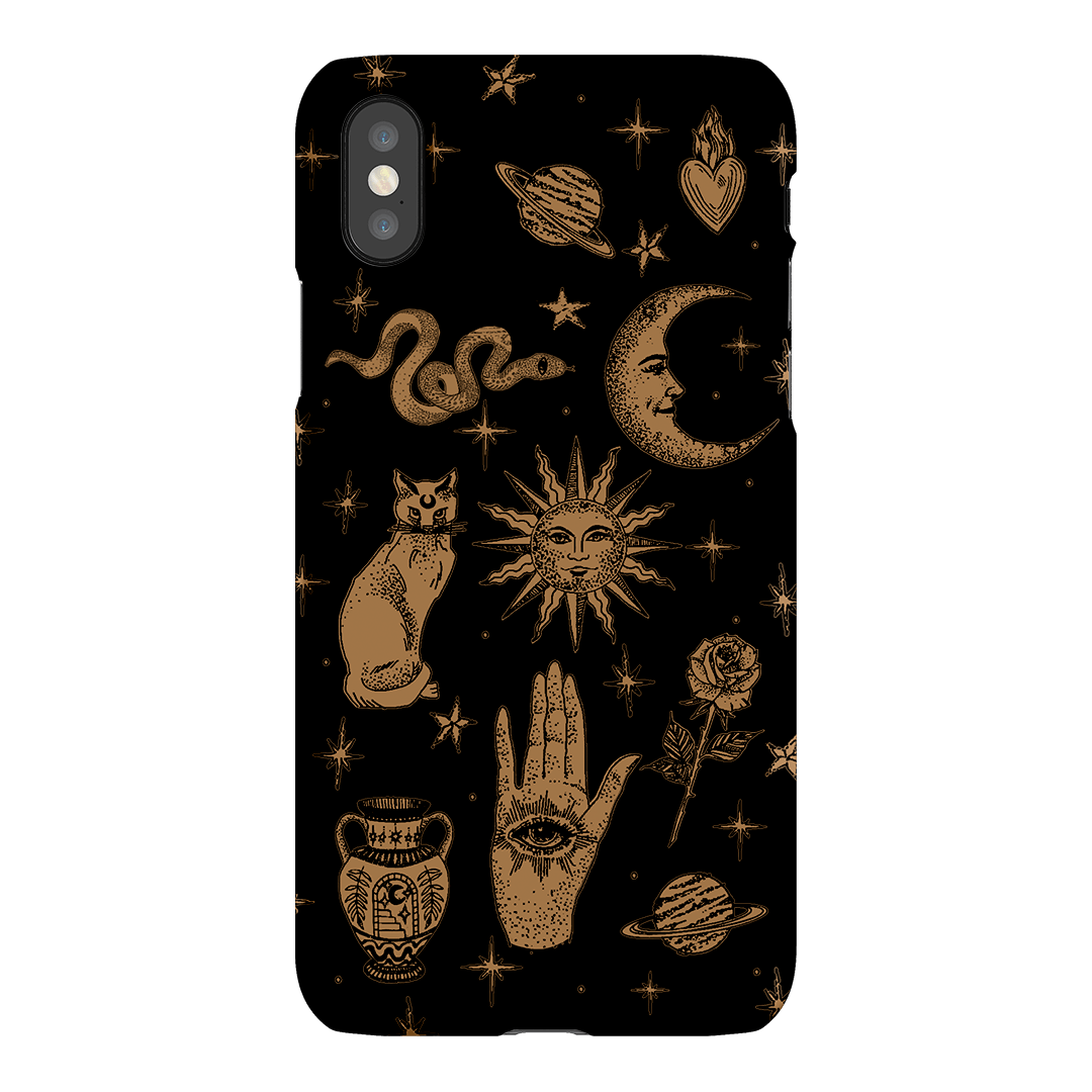 Astro Flash Noir Printed Phone Cases iPhone XS / Snap by Veronica Tucker - The Dairy