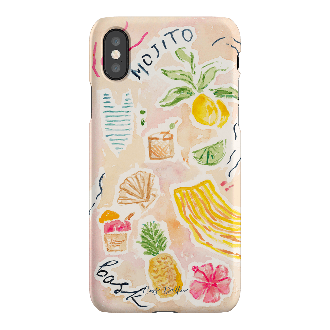 Bask Printed Phone Cases iPhone XS / Snap by Cass Deller - The Dairy