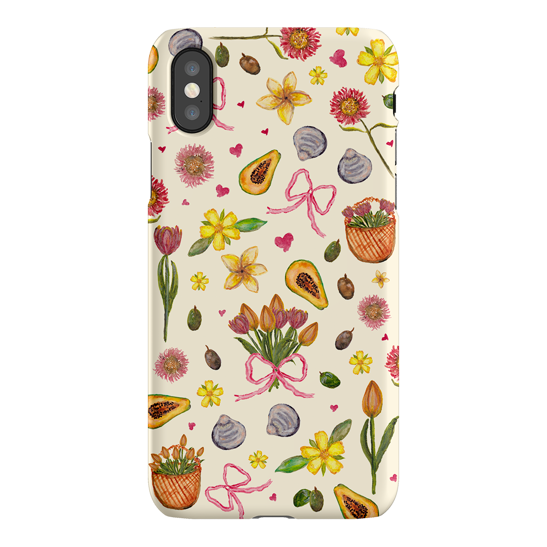 Bouquets & Bows Printed Phone Cases iPhone XS / Snap by BG. Studio - The Dairy