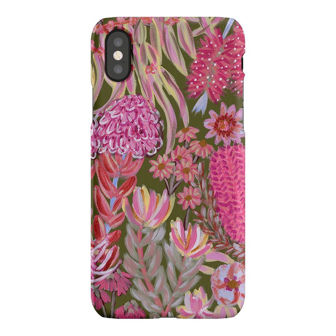 Floral Island Printed Phone Cases iPhone XS / Snap by Amy Gibbs - The Dairy