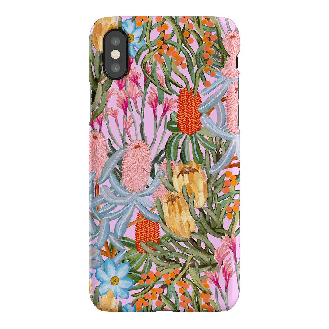 Floral Sorbet Printed Phone Cases iPhone XS / Snap by Amy Gibbs - The Dairy