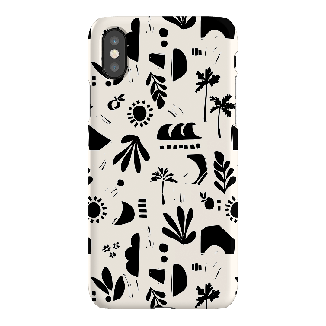Inky Beach Printed Phone Cases iPhone XS / Snap by Charlie Taylor - The Dairy