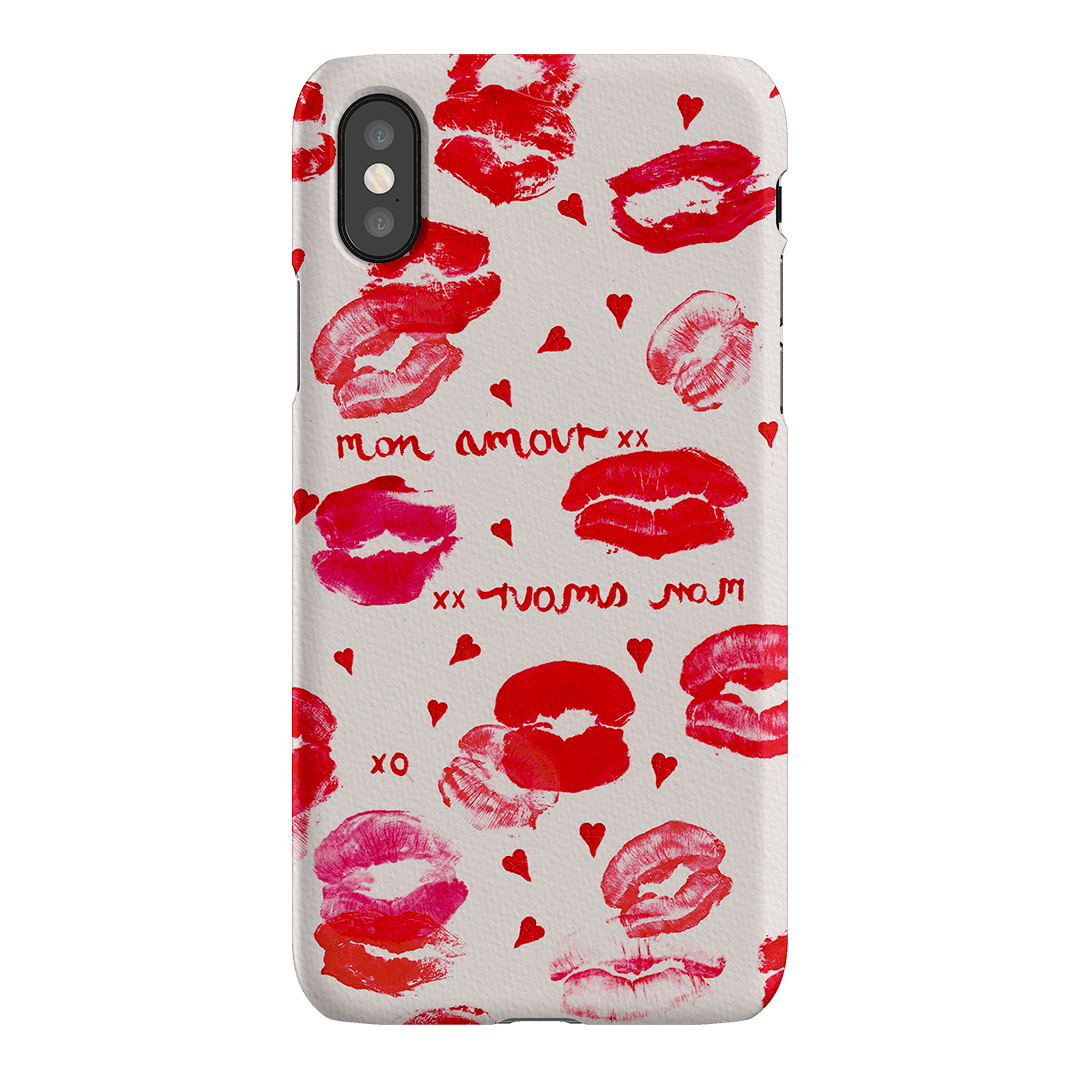Mon Amour Printed Phone Cases iPhone XS / Snap by BG. Studio - The Dairy