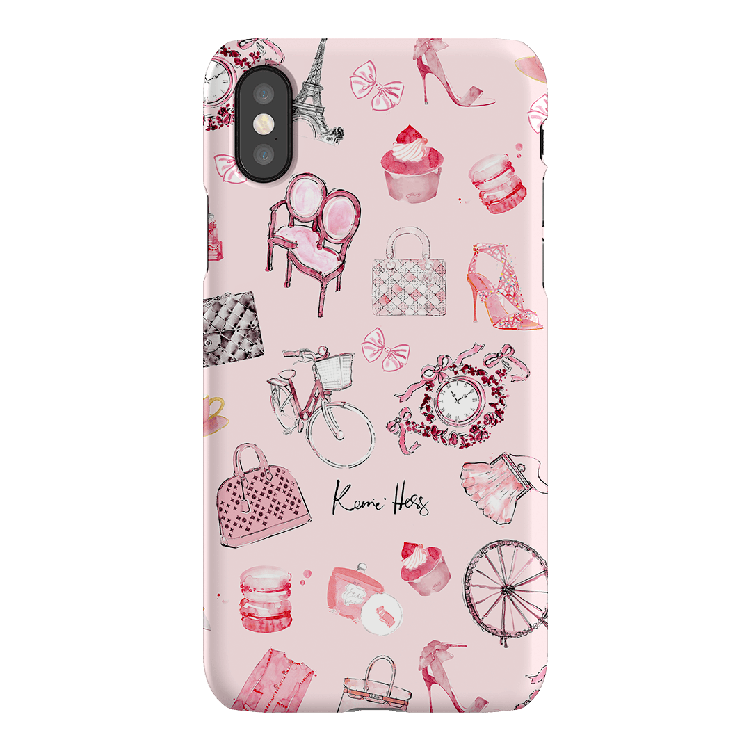 Paris Printed Phone Cases iPhone XS / Snap by Kerrie Hess - The Dairy