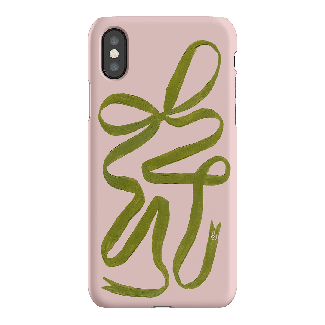 Garden Ribbon Printed Phone Cases iPhone XS / Snap by Jasmine Dowling - The Dairy
