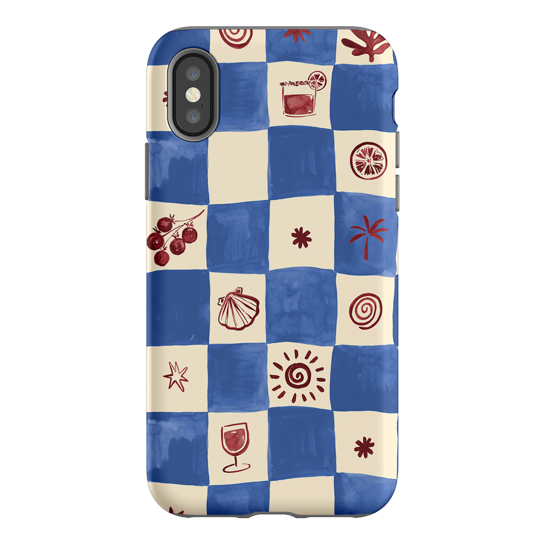Afternoon Mezze Cornflower Printed Phone Cases iPhone XS / Armoured by Charlie Taylor - The Dairy