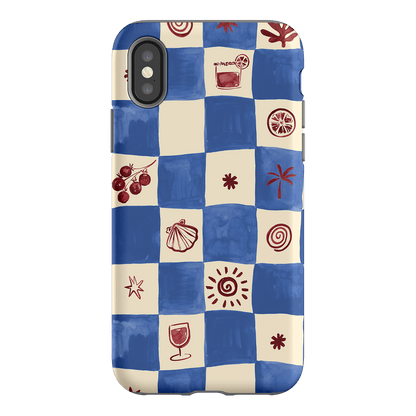 Afternoon Mezze Cornflower Printed Phone Cases iPhone XS / Armoured by Charlie Taylor - The Dairy