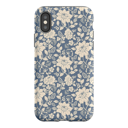 Blue Garden Printed Phone Cases iPhone XS / Armoured by Kasiags Art - The Dairy