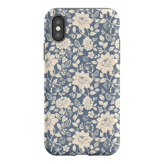 Blue Garden Printed Phone Cases iPhone XS / Armoured by Kasiags Art - The Dairy