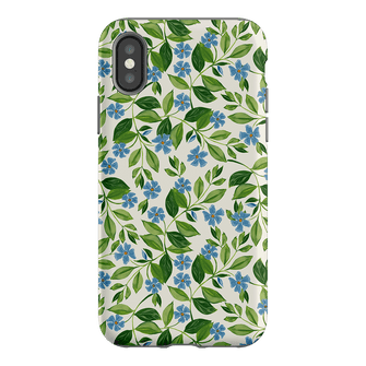 Blue Vines Printed Phone Cases iPhone XS / Armoured by Ellie Mae - The Dairy