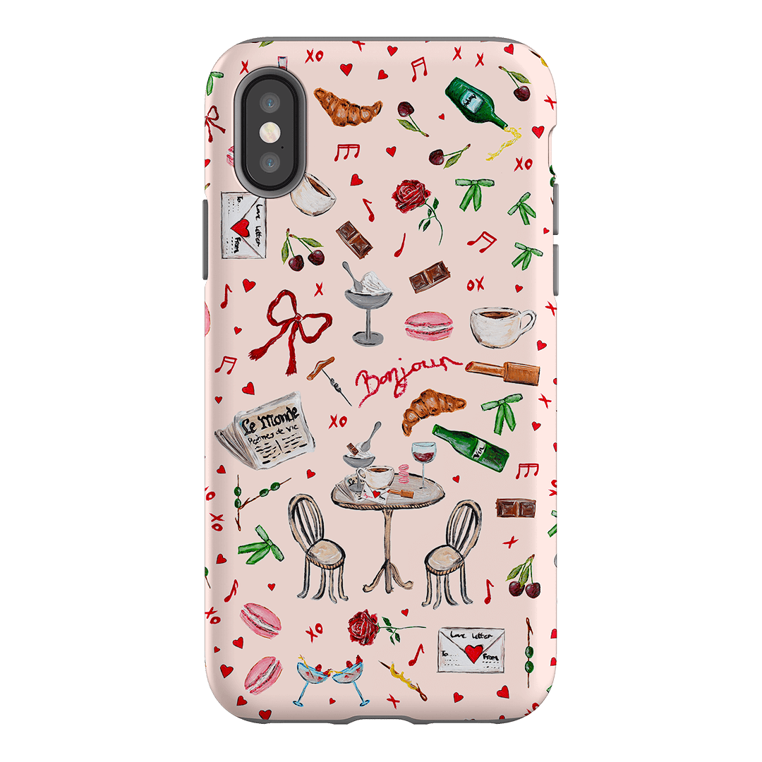 Bonjour Printed Phone Cases iPhone XS / Armoured by BG. Studio - The Dairy