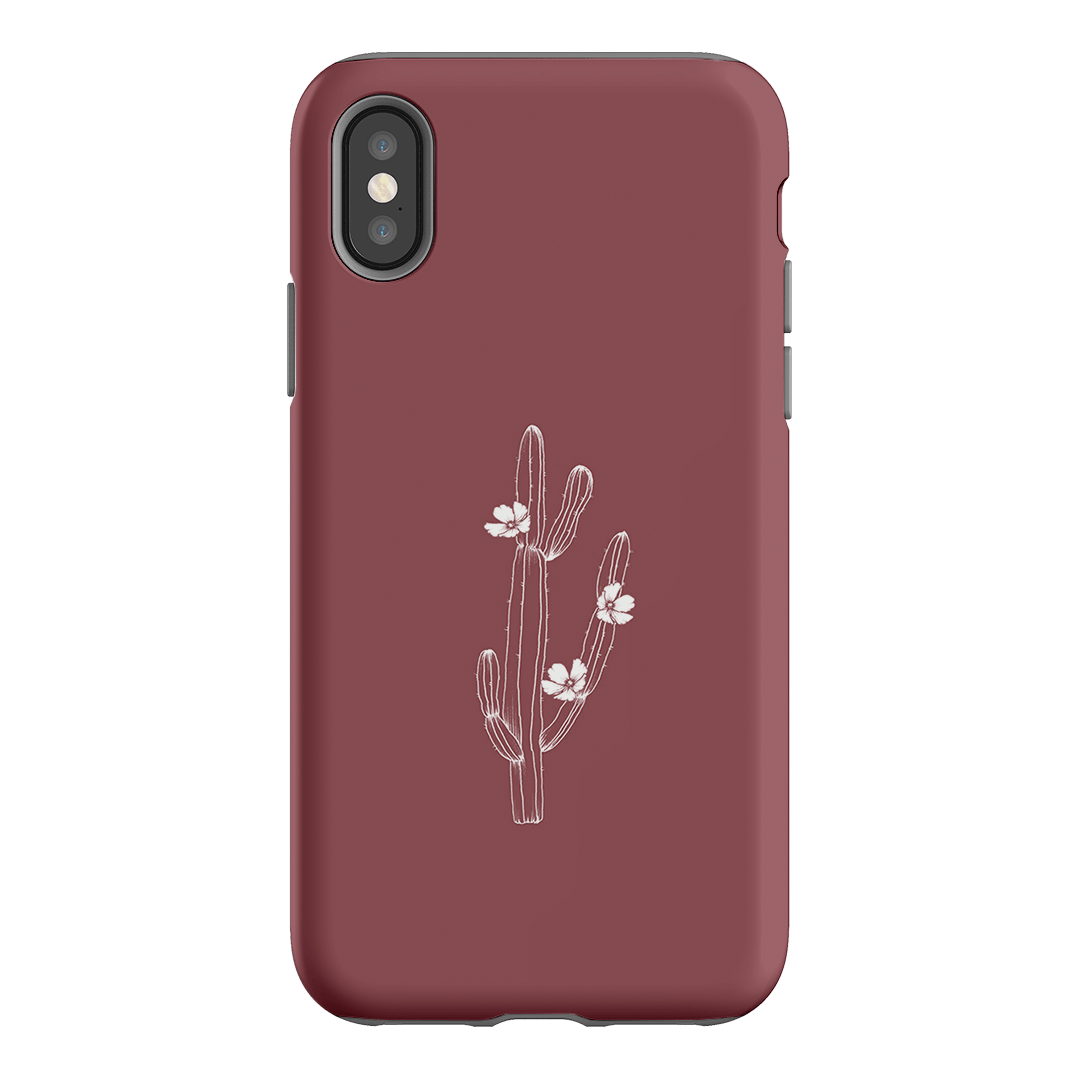 Cactus Flower Printed Phone Cases iPhone XS / Armoured by Typoflora - The Dairy