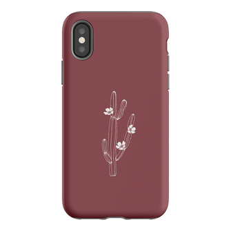 Cactus Flower Printed Phone Cases iPhone XS / Armoured by Typoflora - The Dairy