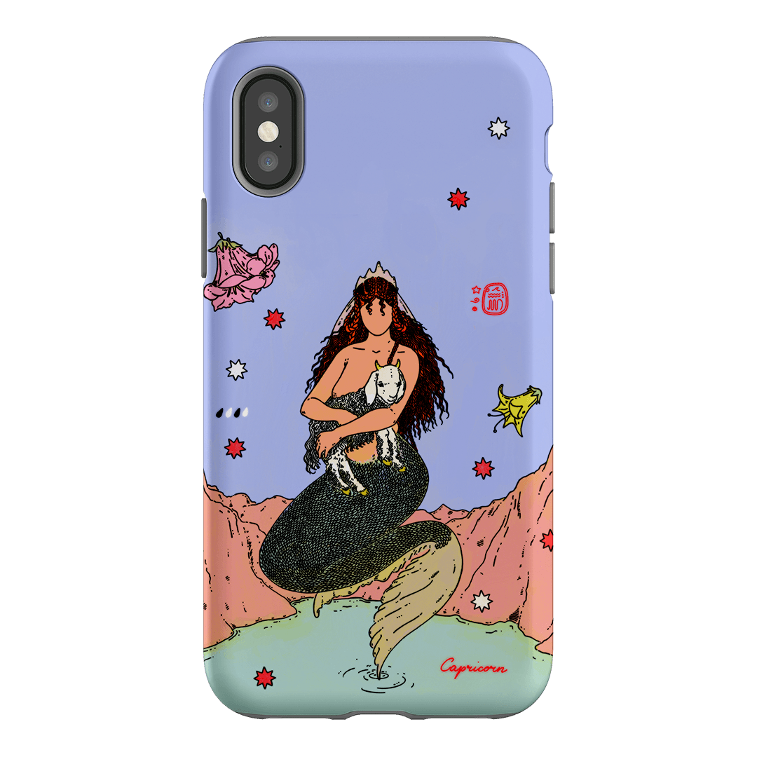 Capricorn Season Printed Phone Cases iPhone XS / Armoured by Easty Beasty - The Dairy