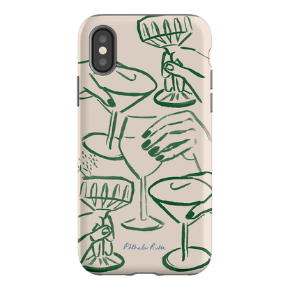 Cheers Printed Phone Cases iPhone XS / Armoured by Phthalo Ruth - The Dairy